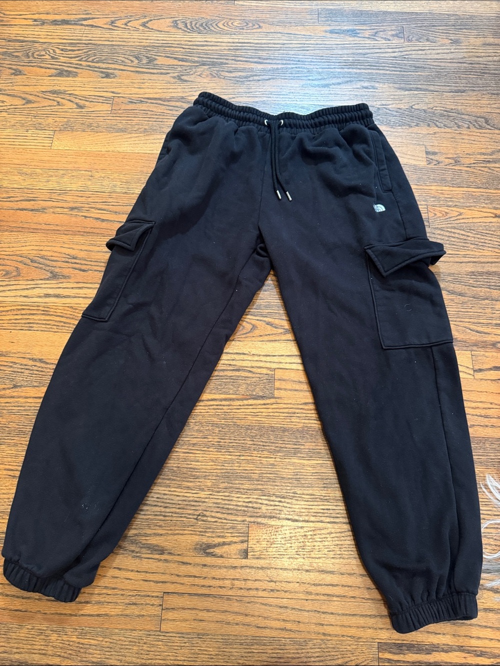 The North Face Black Cargo Jogger Pants Size Medium New!